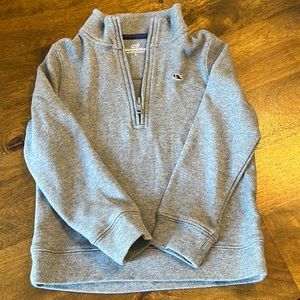 Vineyard Vines gray cotton pullover